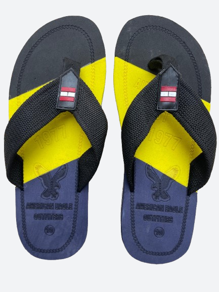 Black-Yellow Flipflops